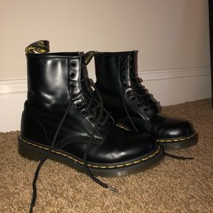Matte Black Doc Martens